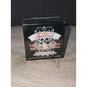 Stonemusle Tattoo Cream with Arnica and Emu Oil 2 oz/60ml Exp 7/28 Free Shipping